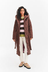 Anabelle Raven quilted coat